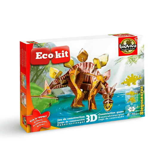 Bioviva Ecokit - Stegosaurus 3D - La trésorerie d'Olivia