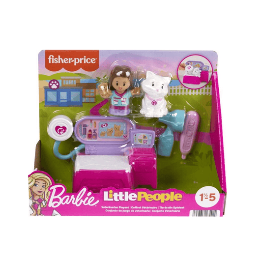 Fisher - price - Barbie LittlePeople - Coffret vétérinaire - La trésorerie d'Olivia