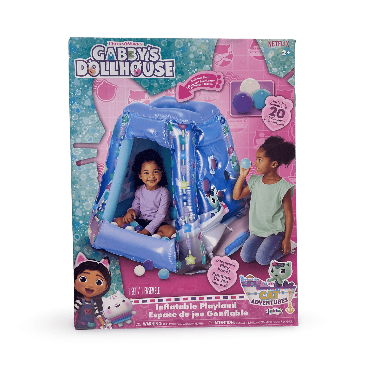 Gabby's Dollhouse - Espace de jeu gonflable - La trésorerie d'Olivia