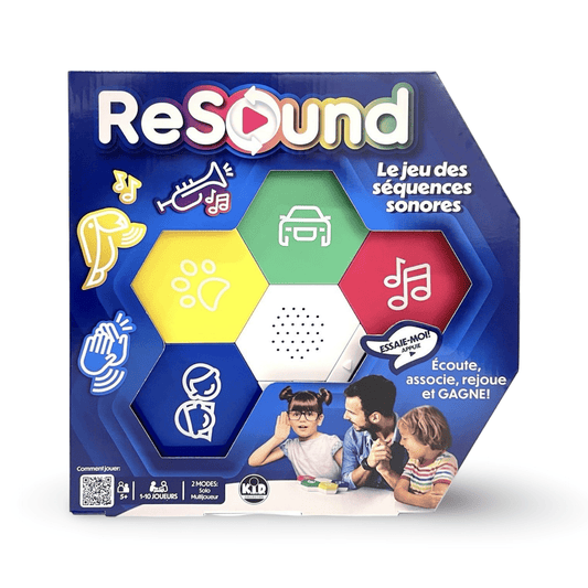 Jeu Resound - Le jeu des séquences sonores - Version française - La trésorerie d'Olivia
