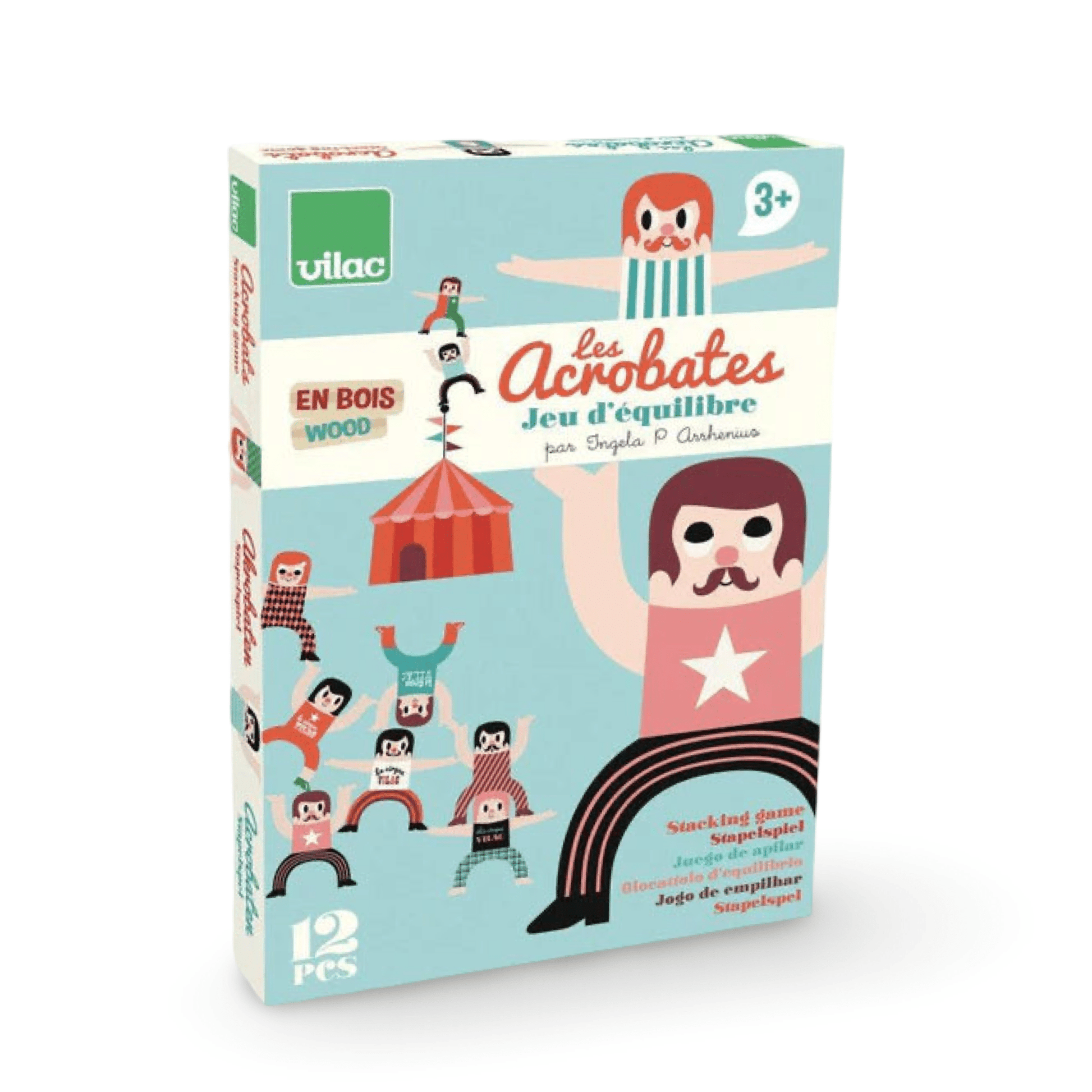 Les acrobates - jeu d'équilibre - La trésorerie d'Olivia